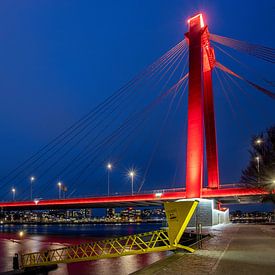 Willemsbrug -  Verbind Rotterdam van Fotografie Ploeg