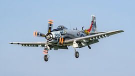 Douglas A-1D Skyraider (AD-4N). von Jaap van den Berg