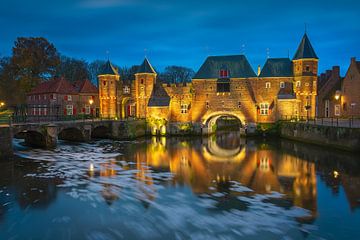 Das Koppelpoort ist ein Stadttor in Amersfoort von Jolanda Aalbers