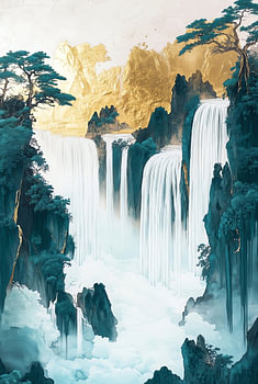 Golden Mountain Falls