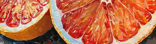 Malerei Grapefruit