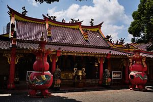 Der chinesische Tempel Eng An Kiong in Malang