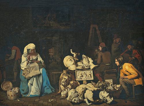 The Artist’s Studio with a Seamstress, Michael Sweerts