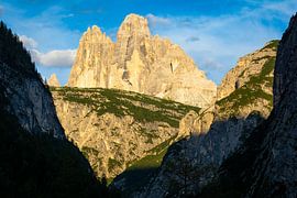 Three peaks at sunset by Martin Wasilewski