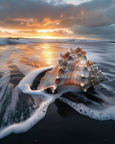 Sun-kissed beauty: sea scallops