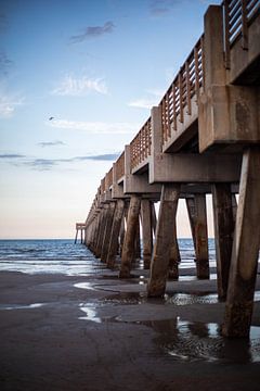 Jacksonville Beach Fischerei Pier von Speels Fotografie