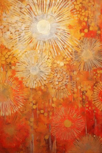 Sunrise in Orange and Yellow