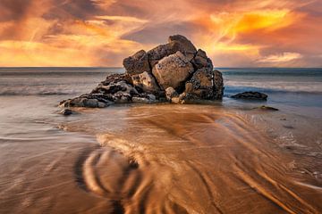 Kustlandschap Bretagne van Ko Hoogesteger