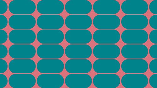 Scandinavische retro-vormen Abstractie V