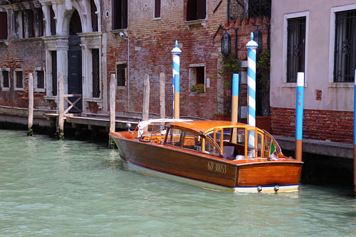 Watertaxi in Venetië