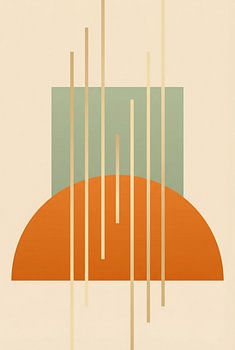 Geometrischer Sonnenaufgang