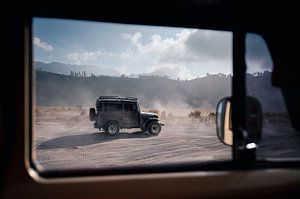 Vintage Jeep Off Road Abenteuer