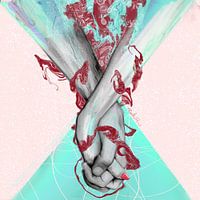 Holding hands
