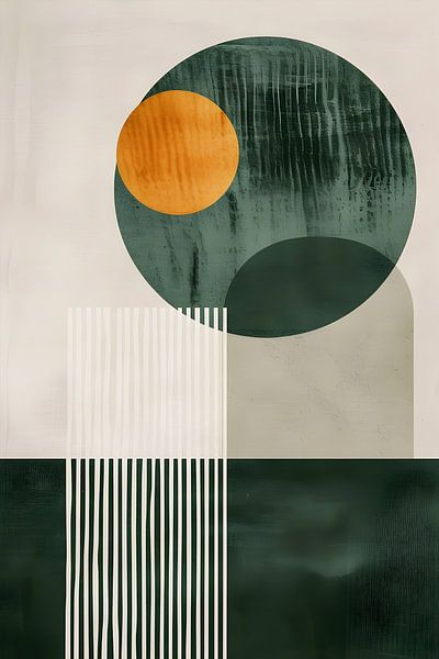 Minimalist Japandi Art by But First Framing
