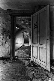 The attic of an old office building. by Cees Stalenberg