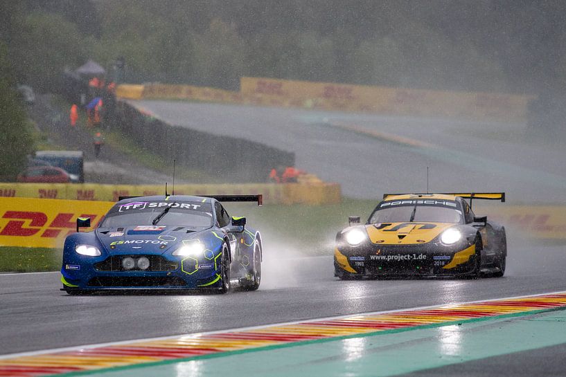 Total 6h von Spa, Aston Martin vs. Porsche von Rick Kiewiet