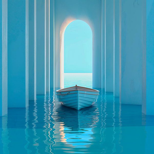 Le bateau vide par Harry Hadders Design
