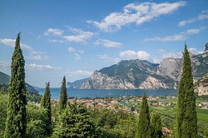 TORBOLE View to Lake Garda by Melanie Viola