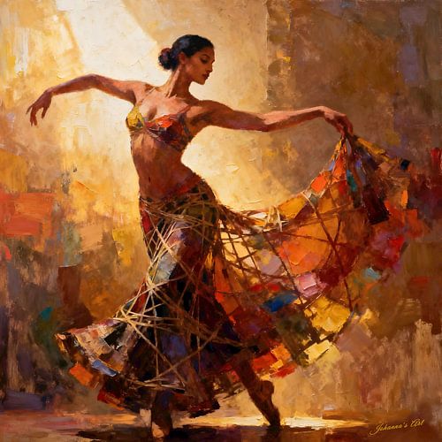 Vibrations of Passion by Johannas Art Creations