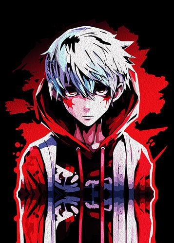 Creatieve Anime Muurkunst | Jongens 34