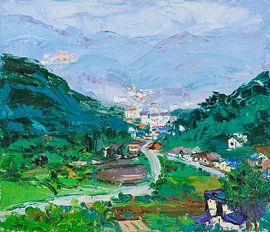 Grünes Tal von Jukyong Park