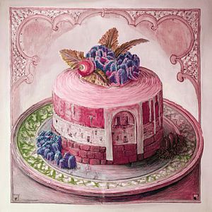 Kunstvolle Torte