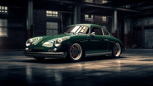 abstrakter Porsche