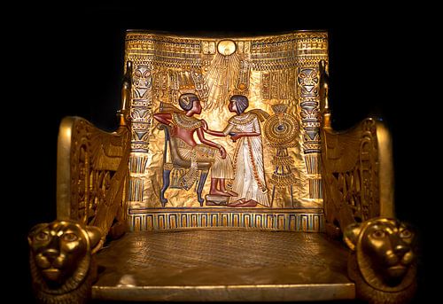 Toetanchamon en zijn vrouw Anchesenamon