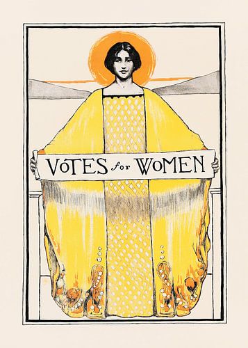 Vintage Poster - Votes for Women