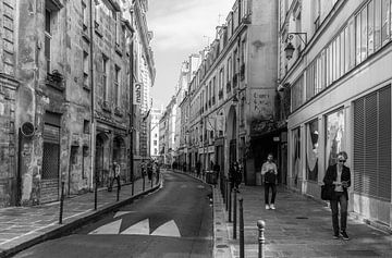 Parijs, straatscene van Frank Hendriks