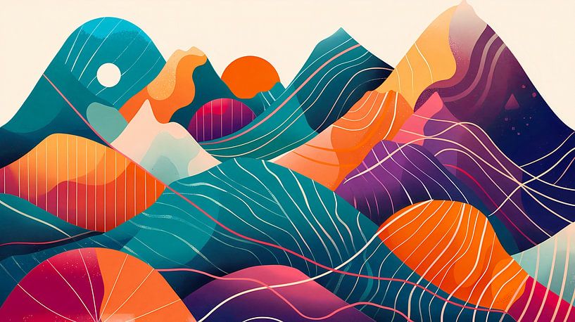 Beautiful mountains by Angel Estevez