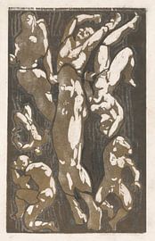 Reijer Stolk - Composition with six human figures (1906) by Peter Balan