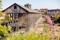 Gradierbau (zoutziederij) in het kuurpark van Bad Dürkheim