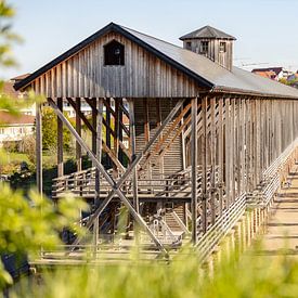 Gradierbau (salines) dans les jardins thermaux de Bad Dürkheim sur Fabian Bracht