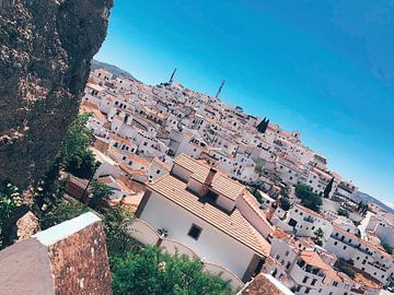 Weißes Dorf in Andalusien von Natascha