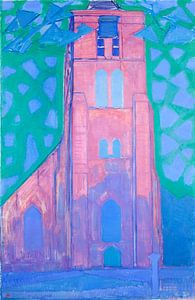 Piet Mondriaan. Zeeuwsche kerktoren