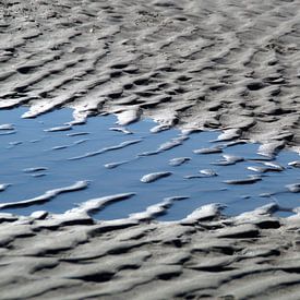 strand Terschelling getijde van Maurits Bredius