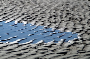 strand Terschelling getijde