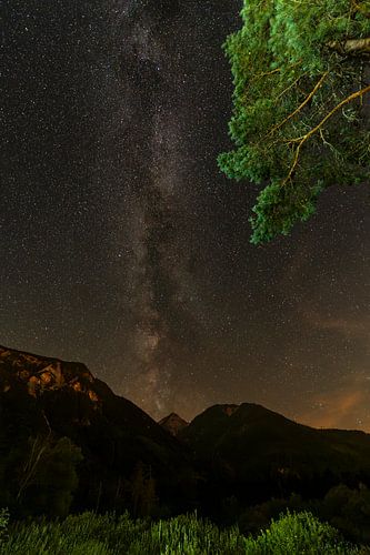 Milchstrasse über Hochobir von Stephan Zaun