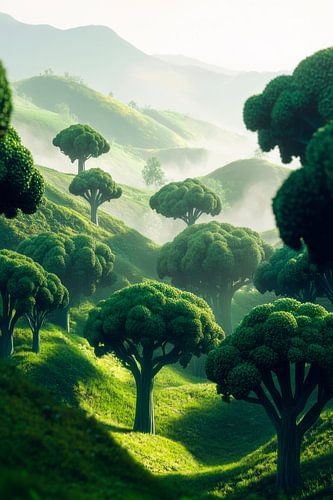Groene heuvels