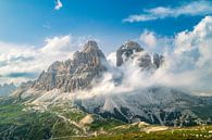 Tre Cime of Drei Zinnen in de Dolomieten Italië van Sjoerd van der Wal Fotografie thumbnail