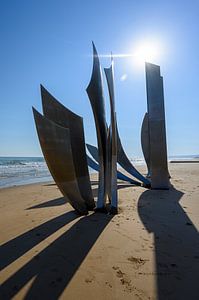 Omaha Beach Gedenkstätte von Foto Amsterdam/ Peter Bartelings