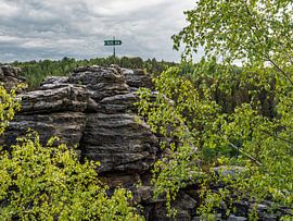 Bielatal, Suisse saxonne - Daxenstein avec girouette