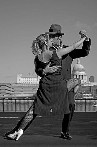Tango dancers from Argentina, London