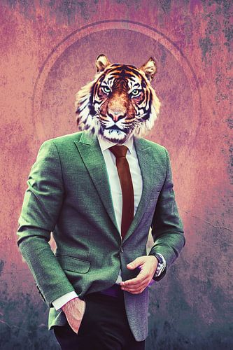 Kantoortijger van Marjoline Delahaye