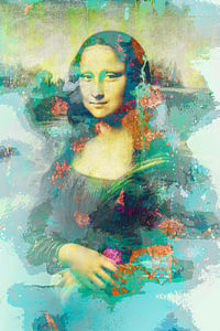 Mona Lisa Abstrakt