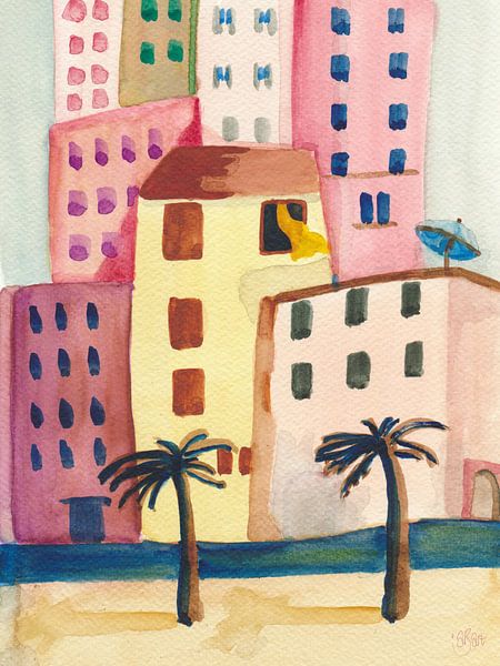 Coastal town by Its all Round Art
