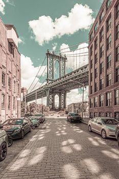 NEW YORK CITY Manhattan Bridge | urbaner Vintage-Stil