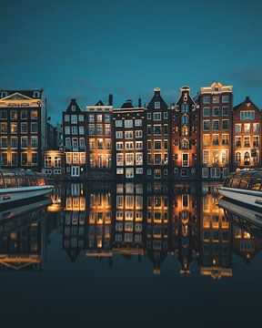 Damrak, Amsterdam by Adriaan Conickx