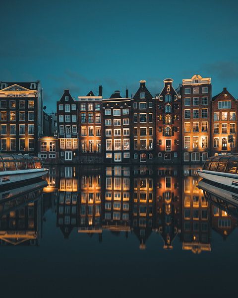 Damrak, Amsterdam par Adriaan Conickx